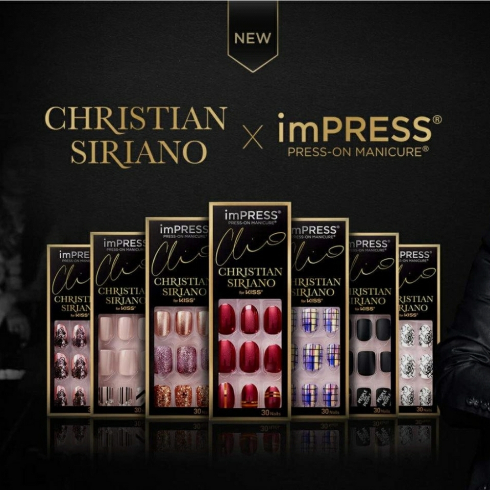 ISO Impress nails x Christian Siriano